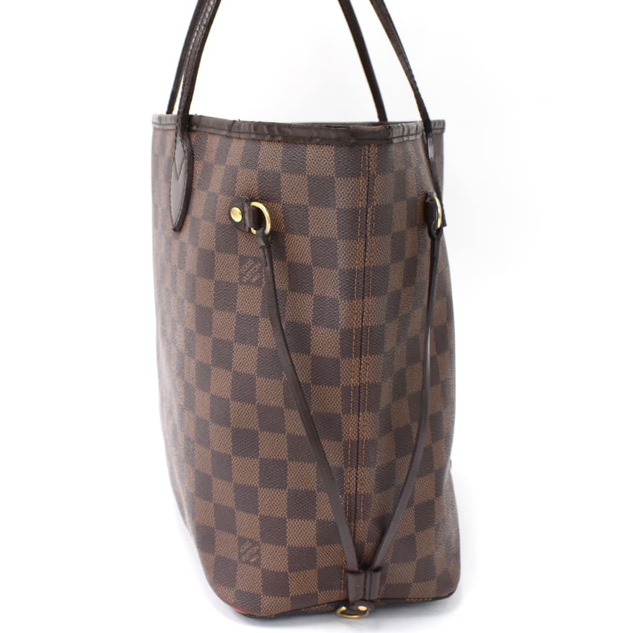 Louis Vuitton Tote Bag Neverfull MM Damier Ebene Brown