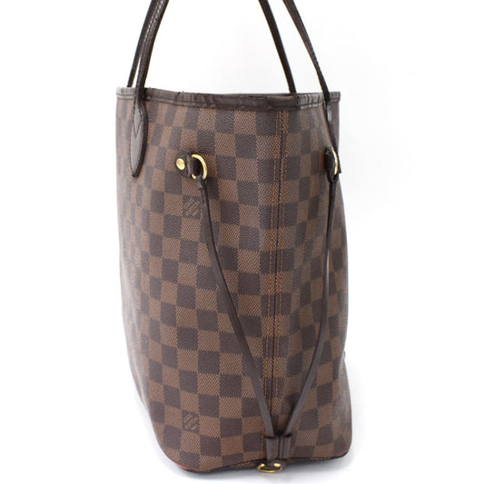 Louis Vuitton Tote Bag Neverfull MM Damier Ebene Brown