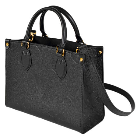Louis Vuitton On The Go PM  Hand Bag Monogram Emplant
