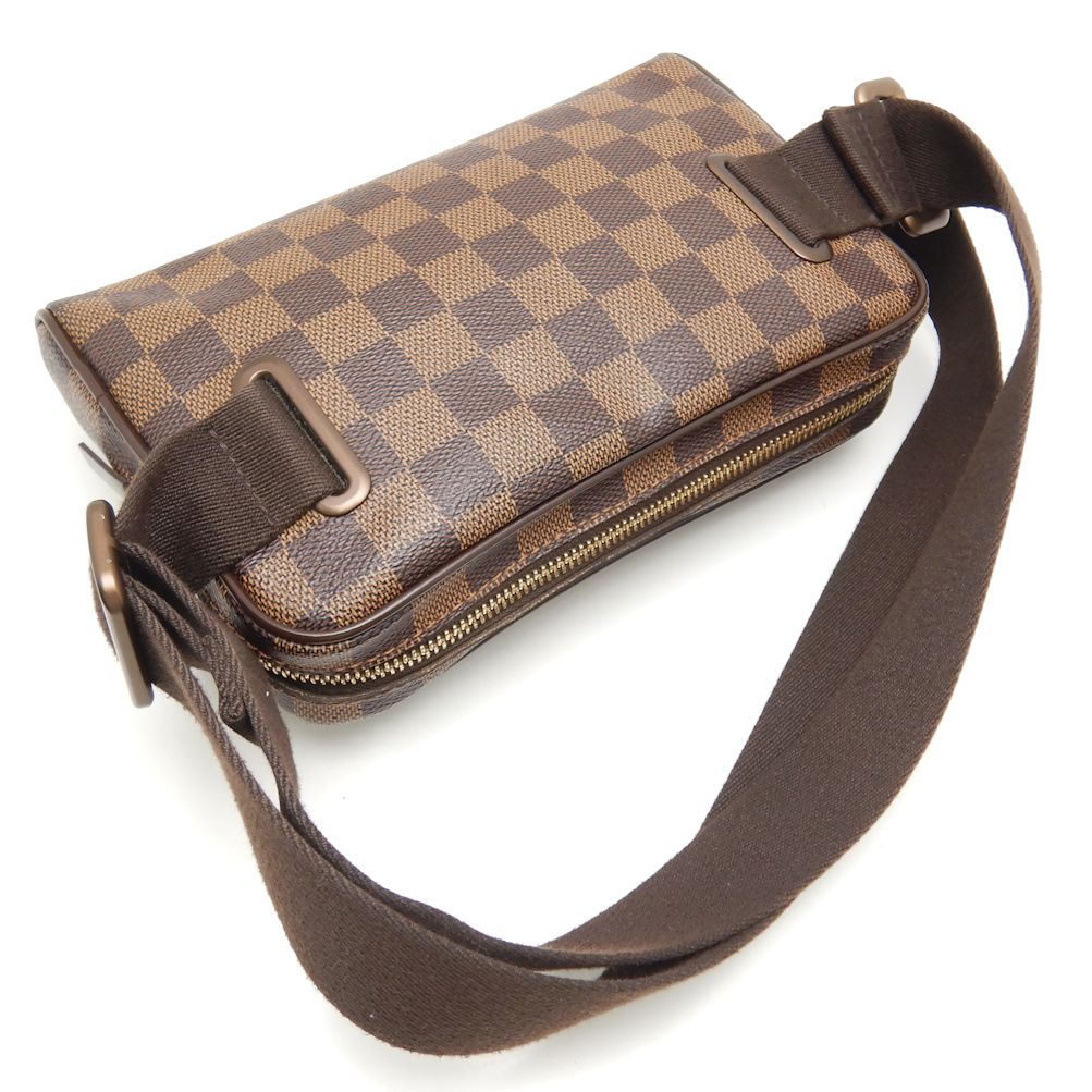 Louis Vuitton Damier Bum Bag Brooklyn Ebene Waist Pouch Body Bag