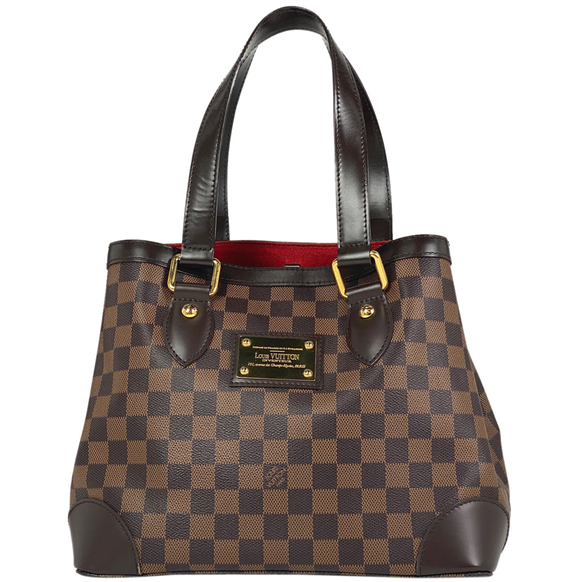Louis Vuitton Hampstead PM Shoulder Bag Tote Bag Damier Brown