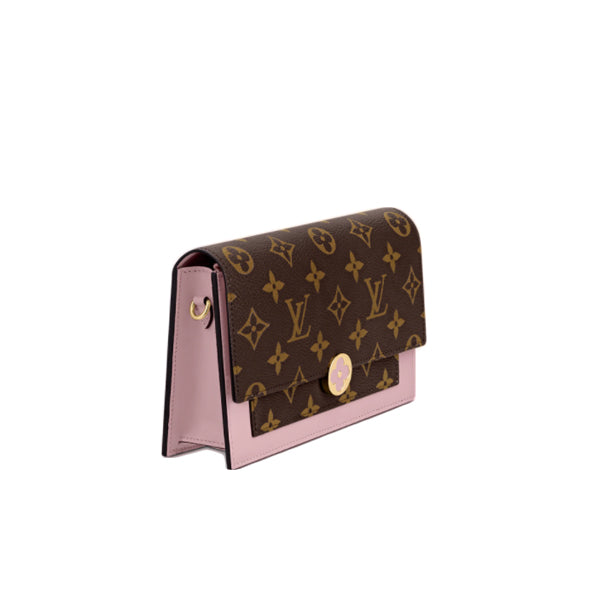 Louis Vuitton Portefeuil Flor Chain Monogram Mini Bag Shoulder Bag