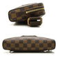 Louis Vuitton Damier Brooklyn Ebene Body Bag Waist Pouch Brown