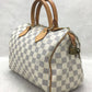 Louis Vuitton Speedy Damier Azur White PVC