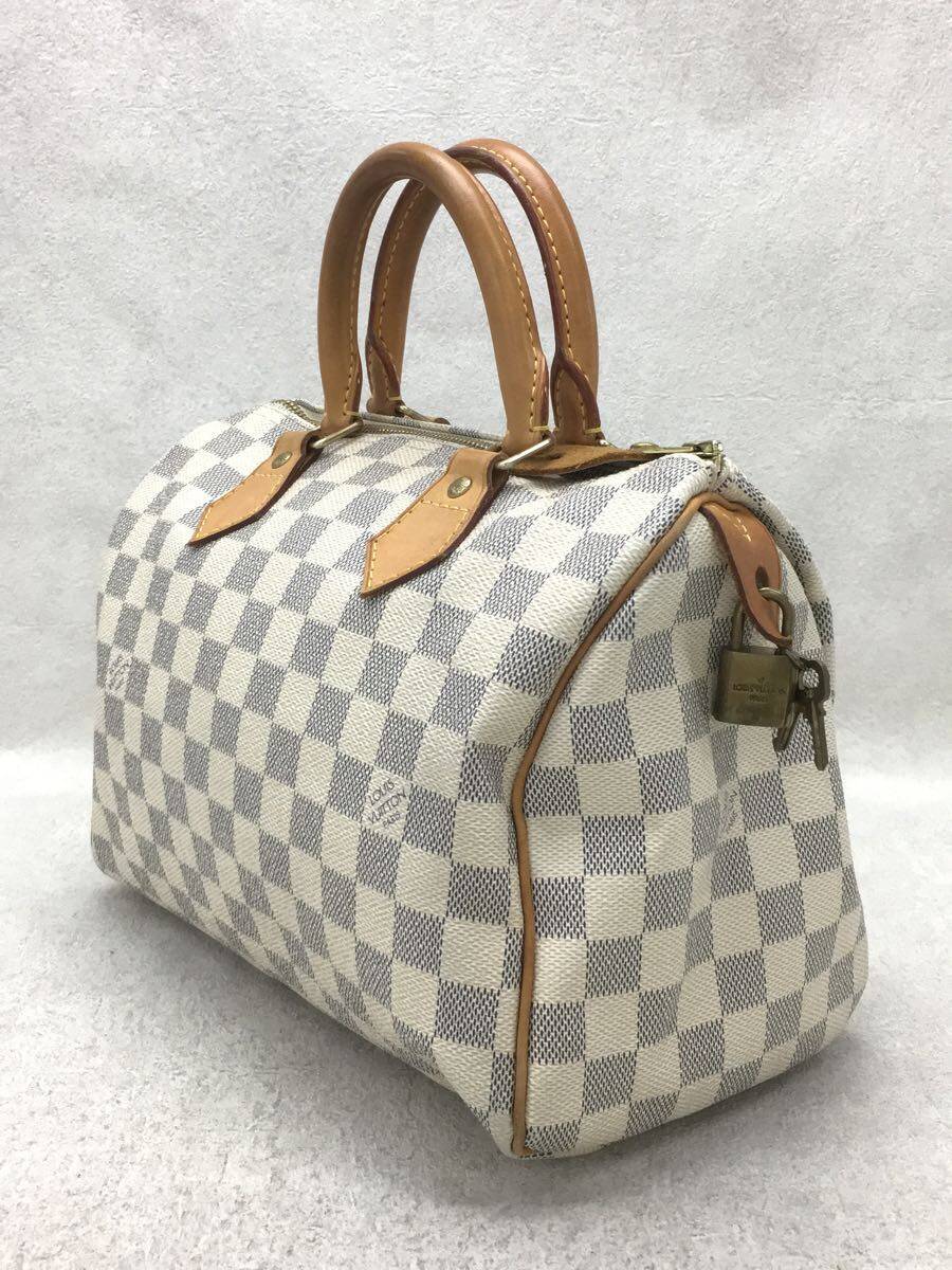 Louis Vuitton Speedy Damier Azur White PVC