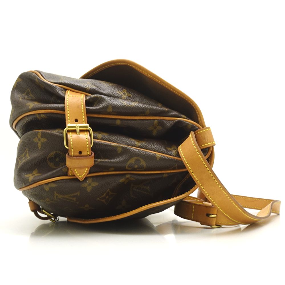 Louis Vuitton  Monogram Saumur 30 Brown