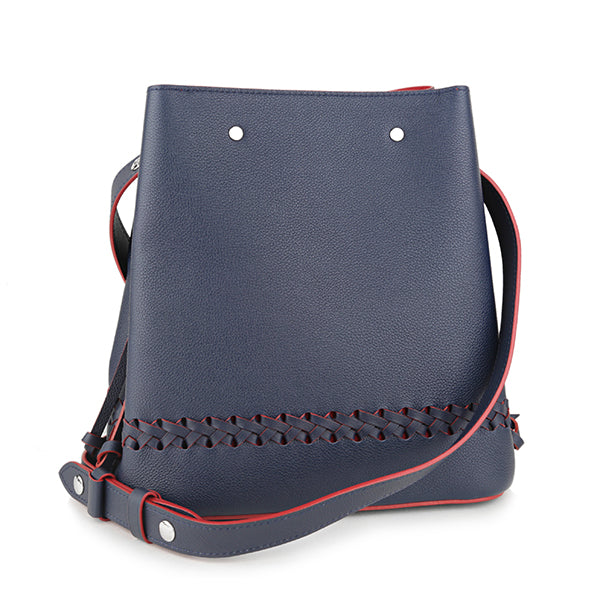 Louis Vuitton Lock Me Shoulder Bag Navy