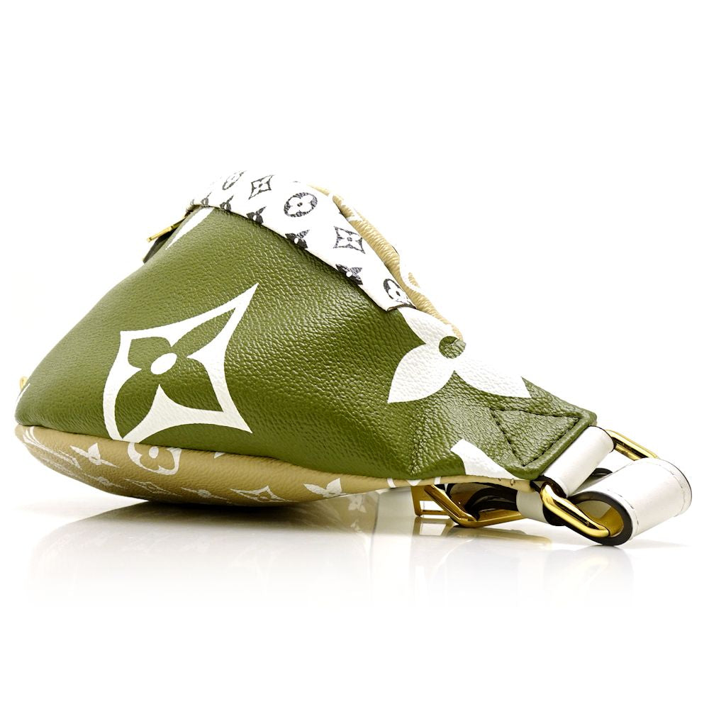 Louis Vuitton Giant Monogram Bum Bag Khaki Body Bag Waist Bag