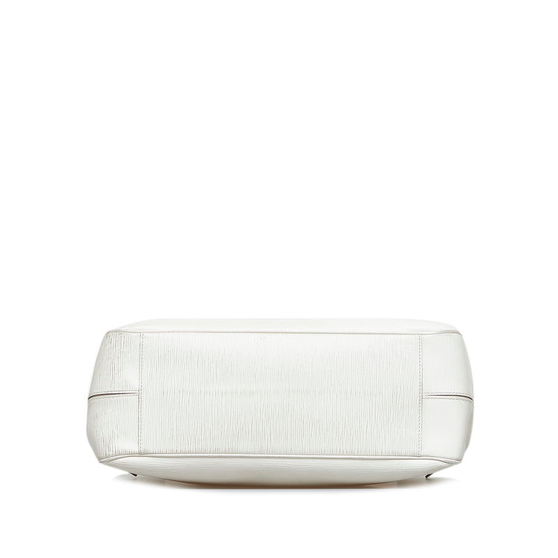 Louis Vuitton Epi Passy GM Tote Bag Yvoire White Leather