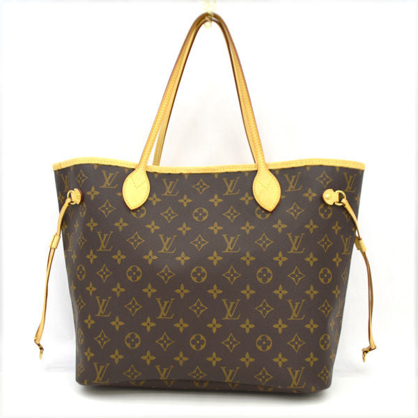 Louis Vuitton Neverfull MM Tote Bag Monogram PVC Brown
