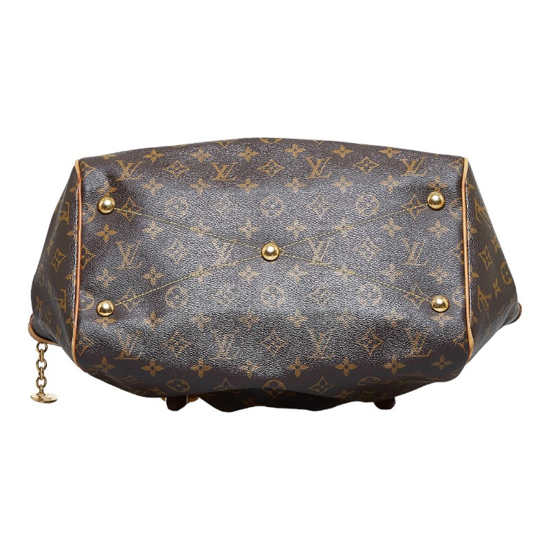 Louis Vuitton Monogram Tivoli GM Handbag Shoulder Bag Brown