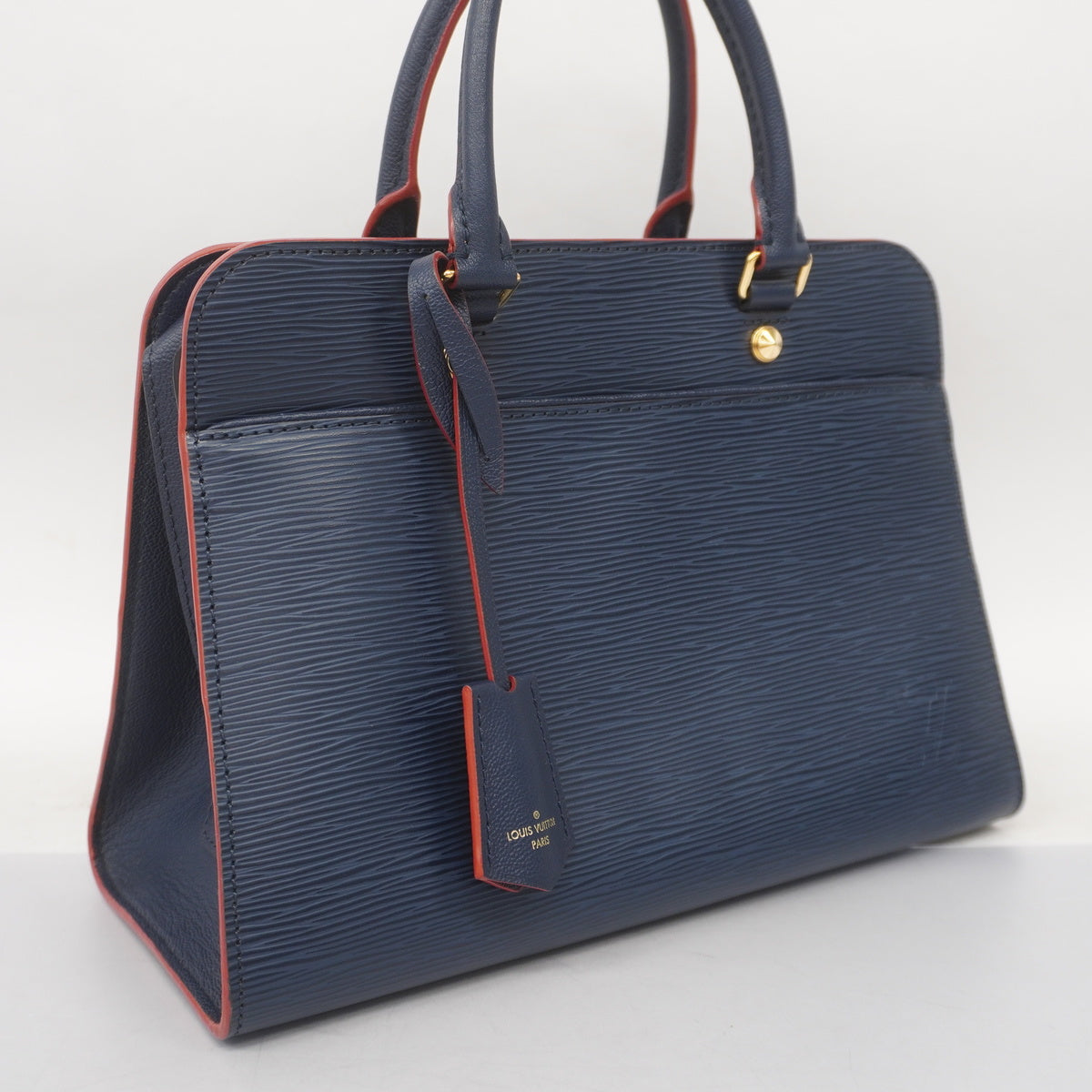 Louis Vuitton Epi Vaneau MM Andigo Blue