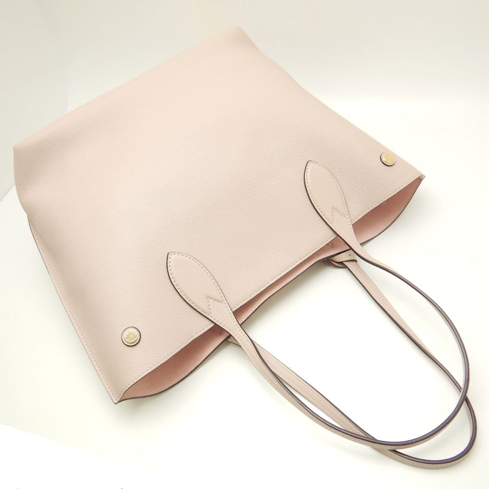 Louis Vuitton Lock Me Go Calf Greige Tote Bag