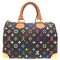 Louis Vuitton Monogram Multicolor Speedy 30 Noir Black