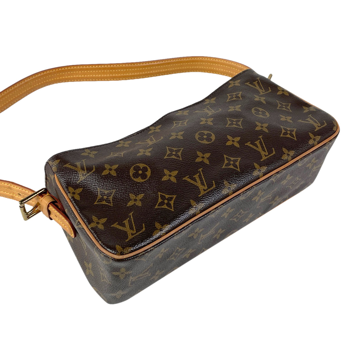 Louis Vuitton Viva Cite MM Shoulder Bag Monogram Brown