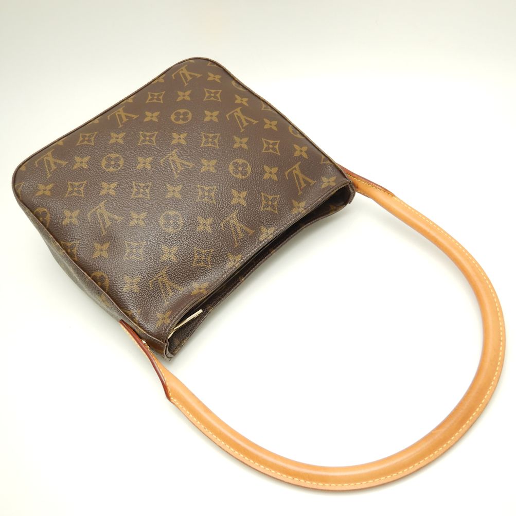 Louis Vuitton Monogram Looping MM Brown  Shoulder Bag