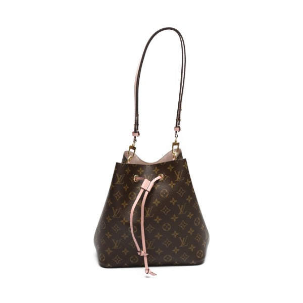 Louis Vuitton Rose Poodle Shoulder Bag Monogram Neonoe