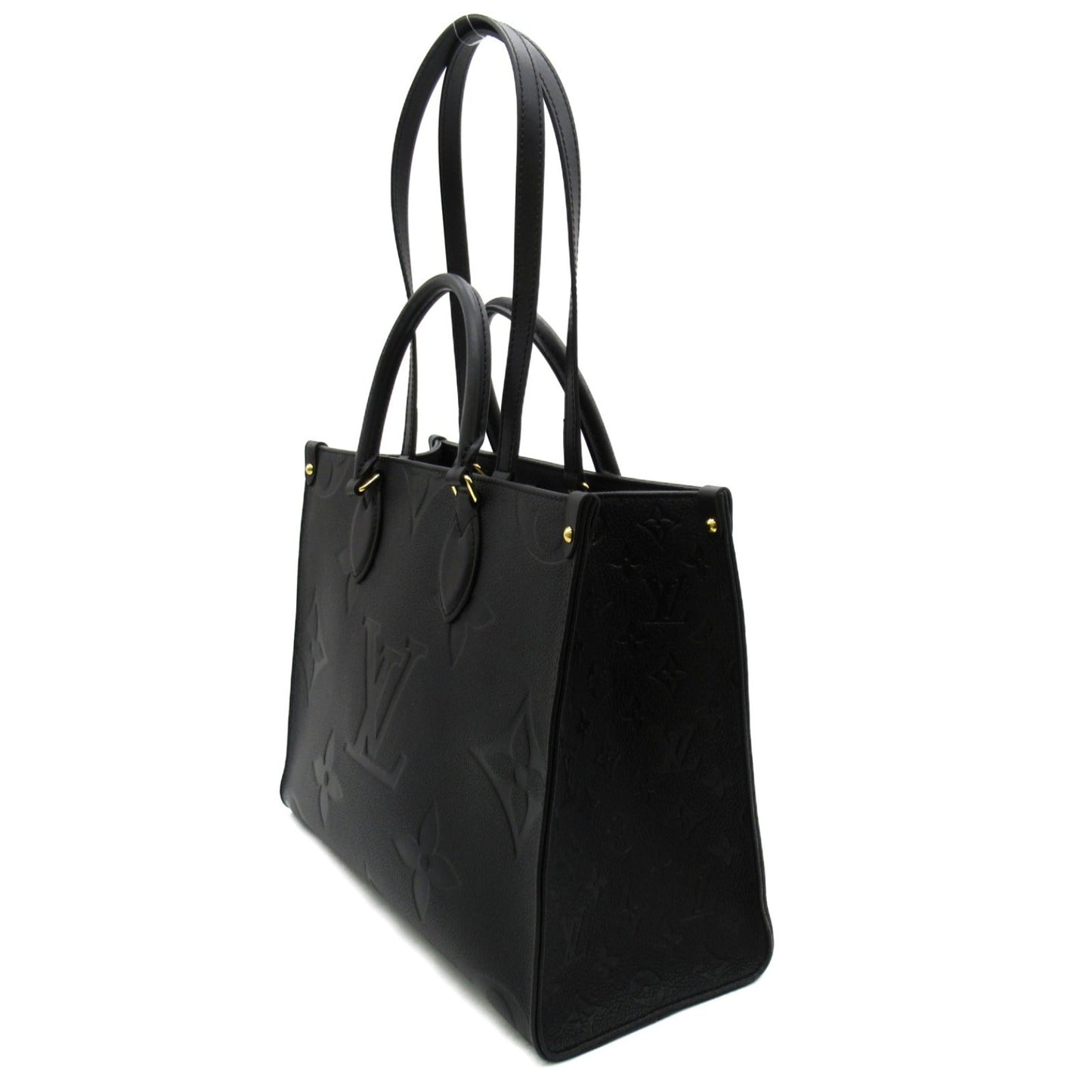 Louis Vuitton On The Go MM Tote Bag Shoulder Bag Monogram