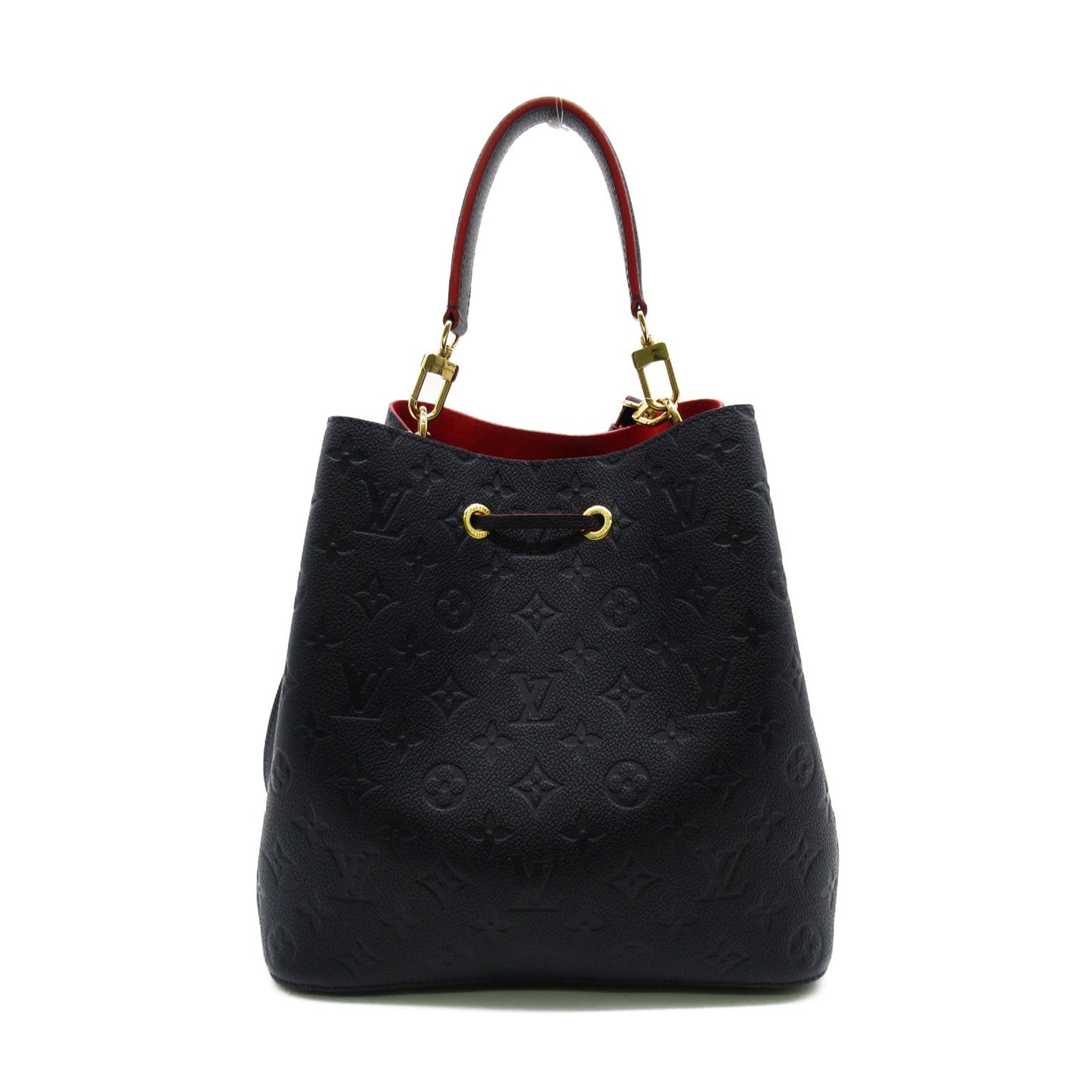 Louis Vuitton Neonoe Shoulder Bag Monogram Implant Marine Rouge