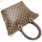 Louis Vuitton Damier Saleya PM Ebene Tote Bag