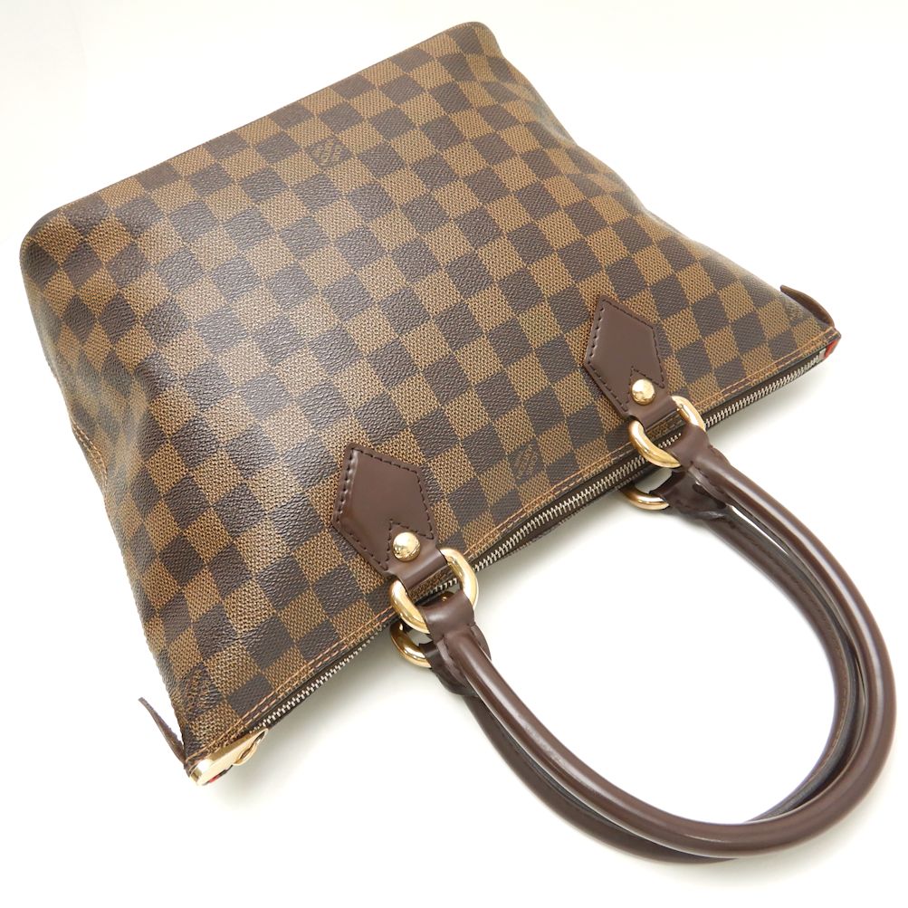 Louis Vuitton Damier Saleya PM Ebene Tote Bag