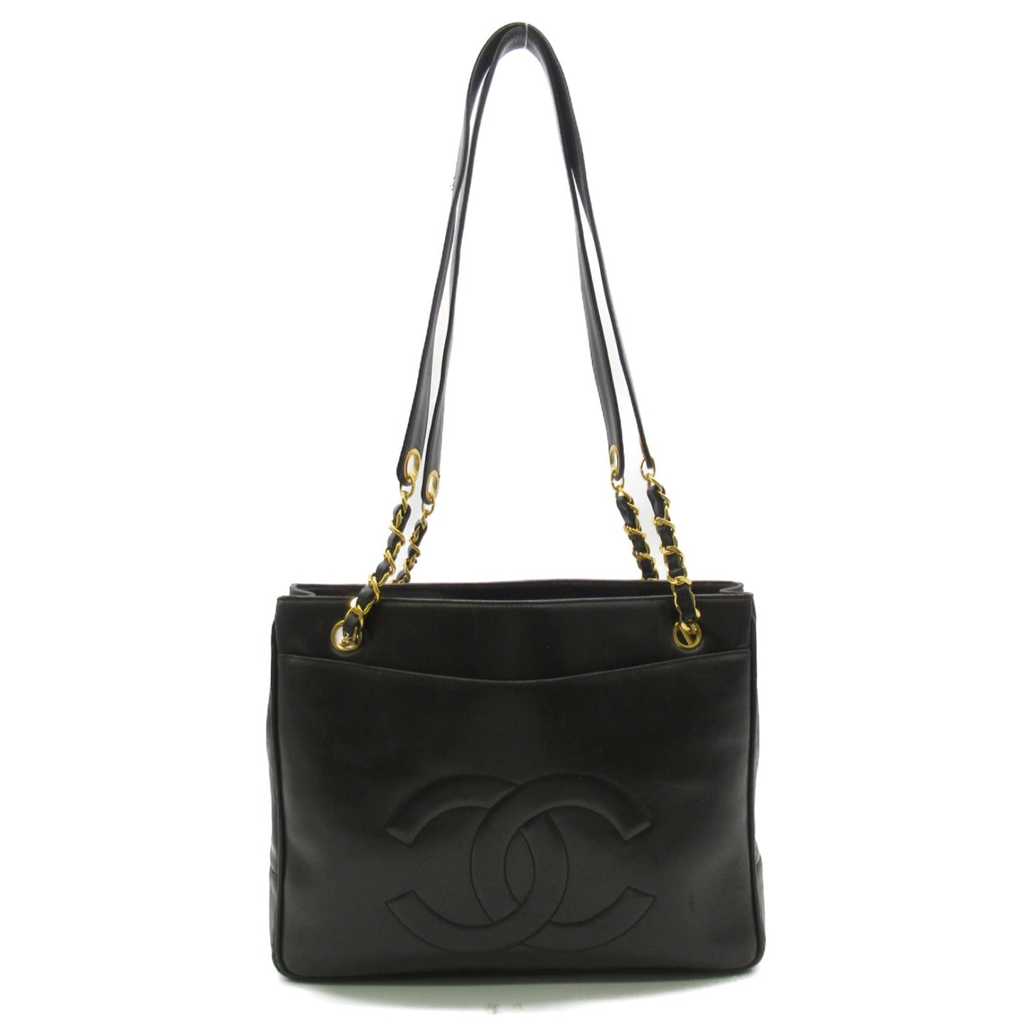 Chanel Shoulder Bag Lambskin Black