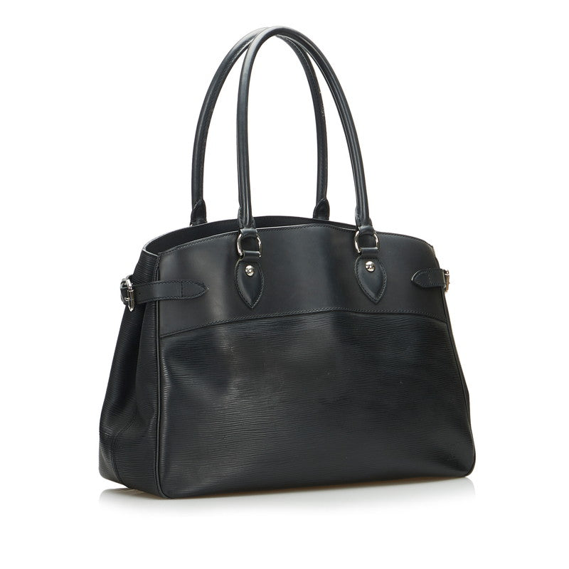 Louis Vuitton Epi Passy GM Handbag Shoulder Bag Noir Black Leather