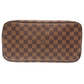 Louis Vuitton Damier Neverfull MM Tote Bag Brown