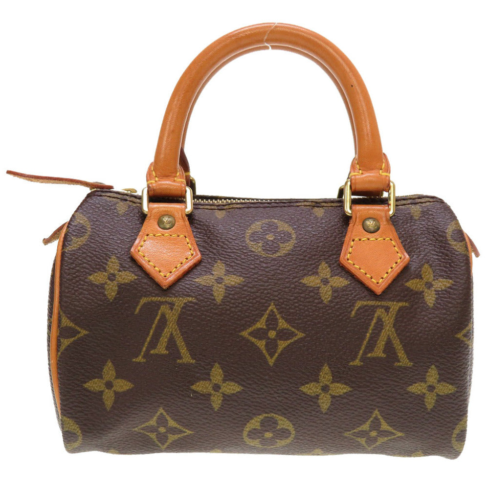 Louis Vuitton Monogram Mini Speedy 2Way Handbag Bag