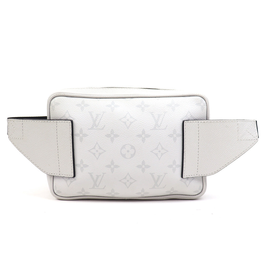 Louis Vuitton Bum Bag Monogram Taigarama Antarctica Crossbody Shoulder Bag