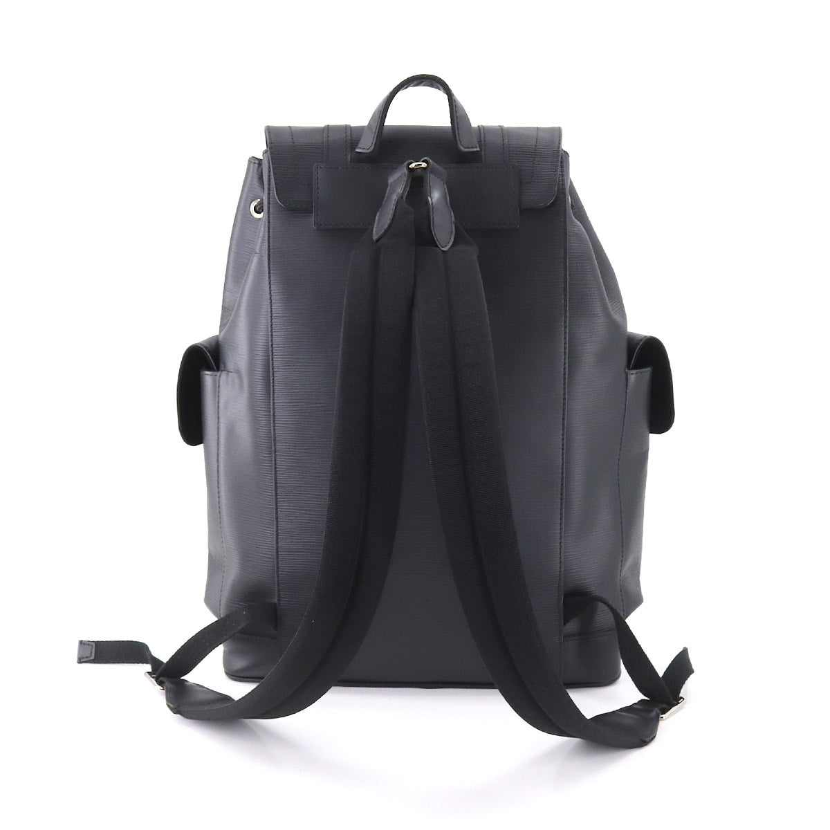Louis Vuitton Epi Christopher PM Backpack Rucksack Leather Noir