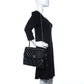 Chanel Vinyl Quilted In The Business Flap Bag Black