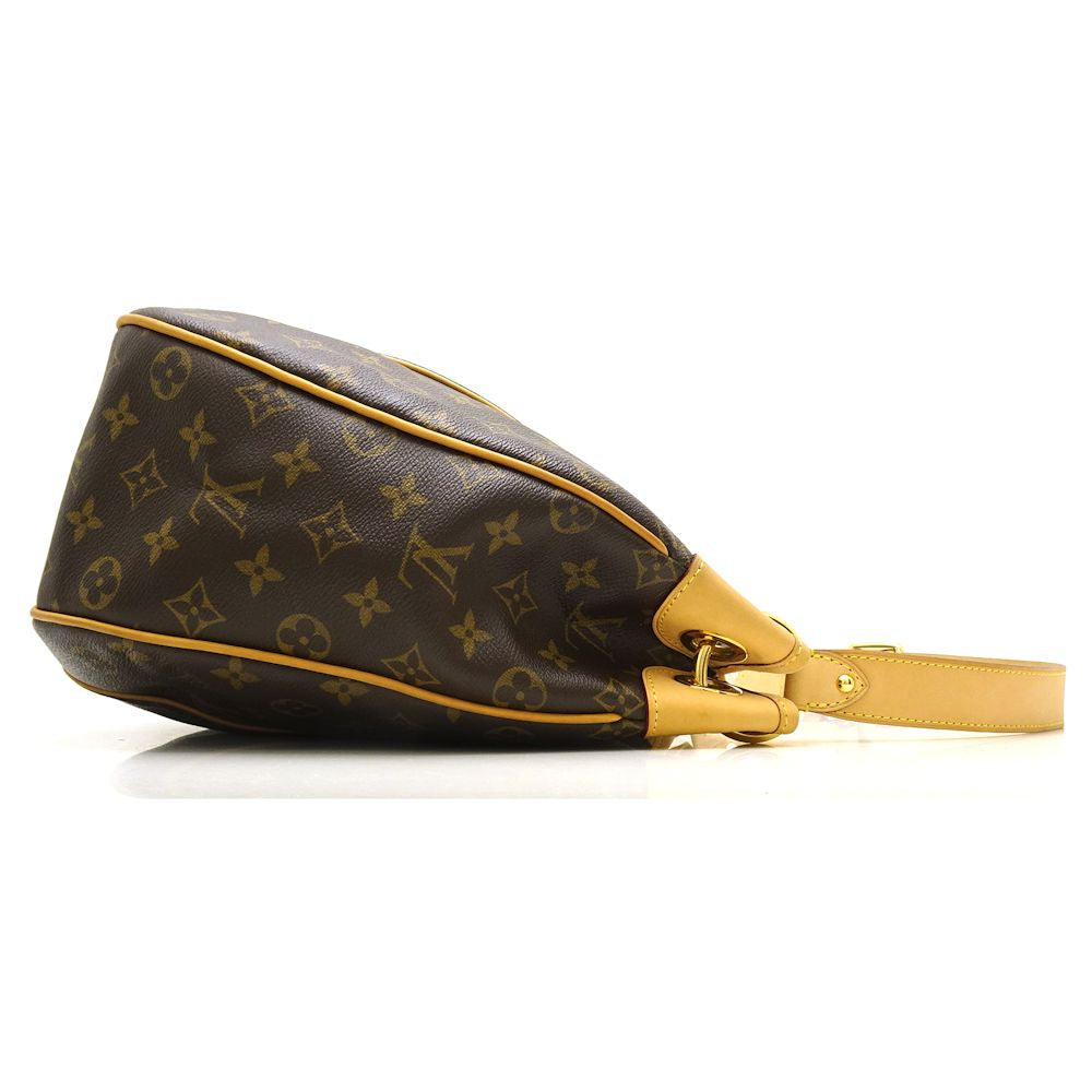 Louis Vuitton Monogram Galliera PM Brown Shoulder Bag Tote