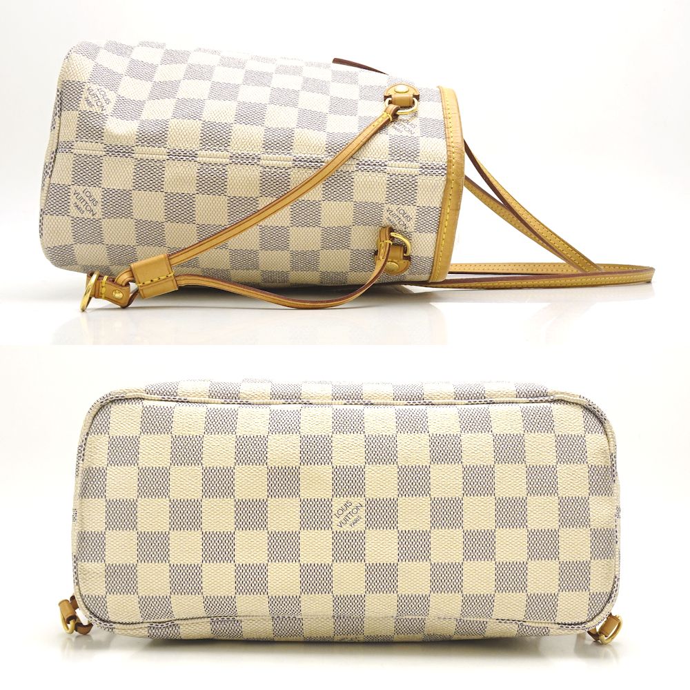 Louis Vuitton Damier Azur Neverfull PM Tote Bag