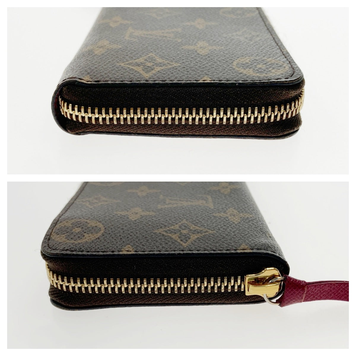Louis Vuitton Monogram Zippy Wallet Round