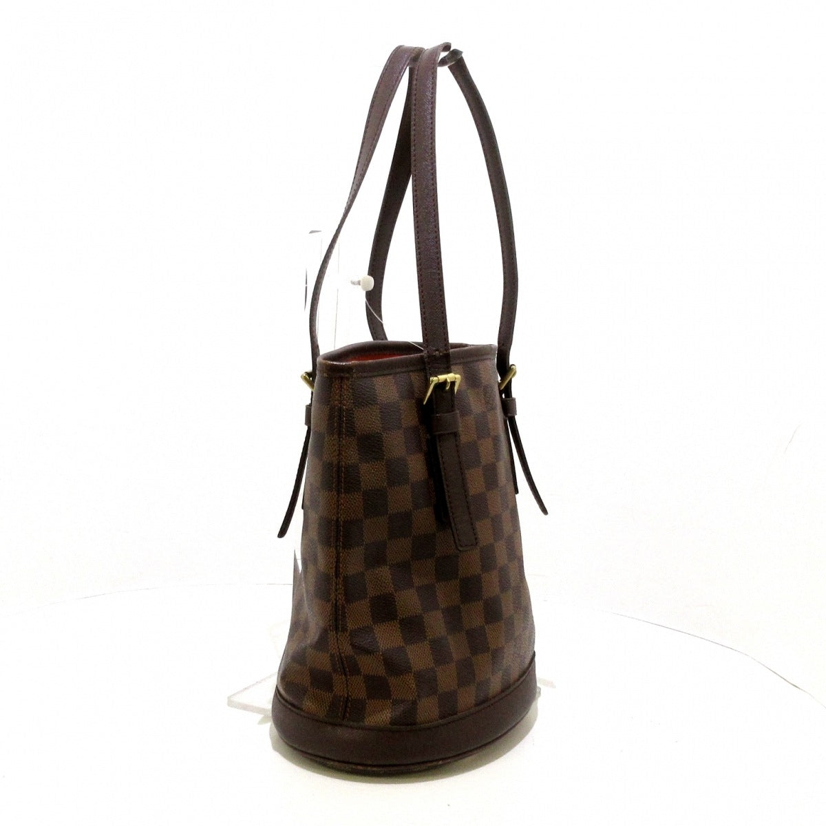 Louis Vuitton Marais Bucket Bag Ebene Damier Canvas