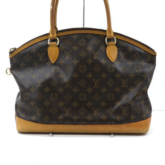 Louis Vuitton Lockit Horizontal Handbag Brown