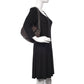 Chanel Caviar Half Moon Large Flap Dark Brown