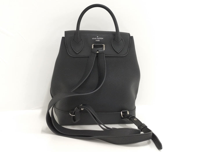 Louis Vuitton LockMe Backpack Mini Soft Calf Leather Noir