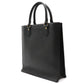 Louis Vuitton Epi Sac Plat PM Tote Bag Empreinte Leather Black