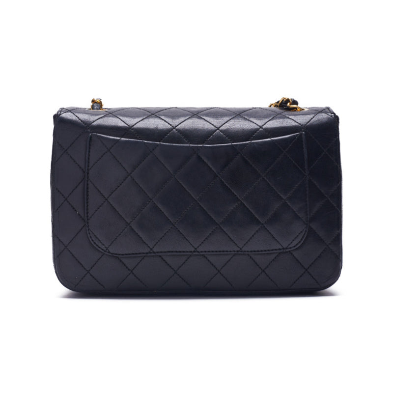 Chanel Matelasse Full Flap Chain Lambskin Black