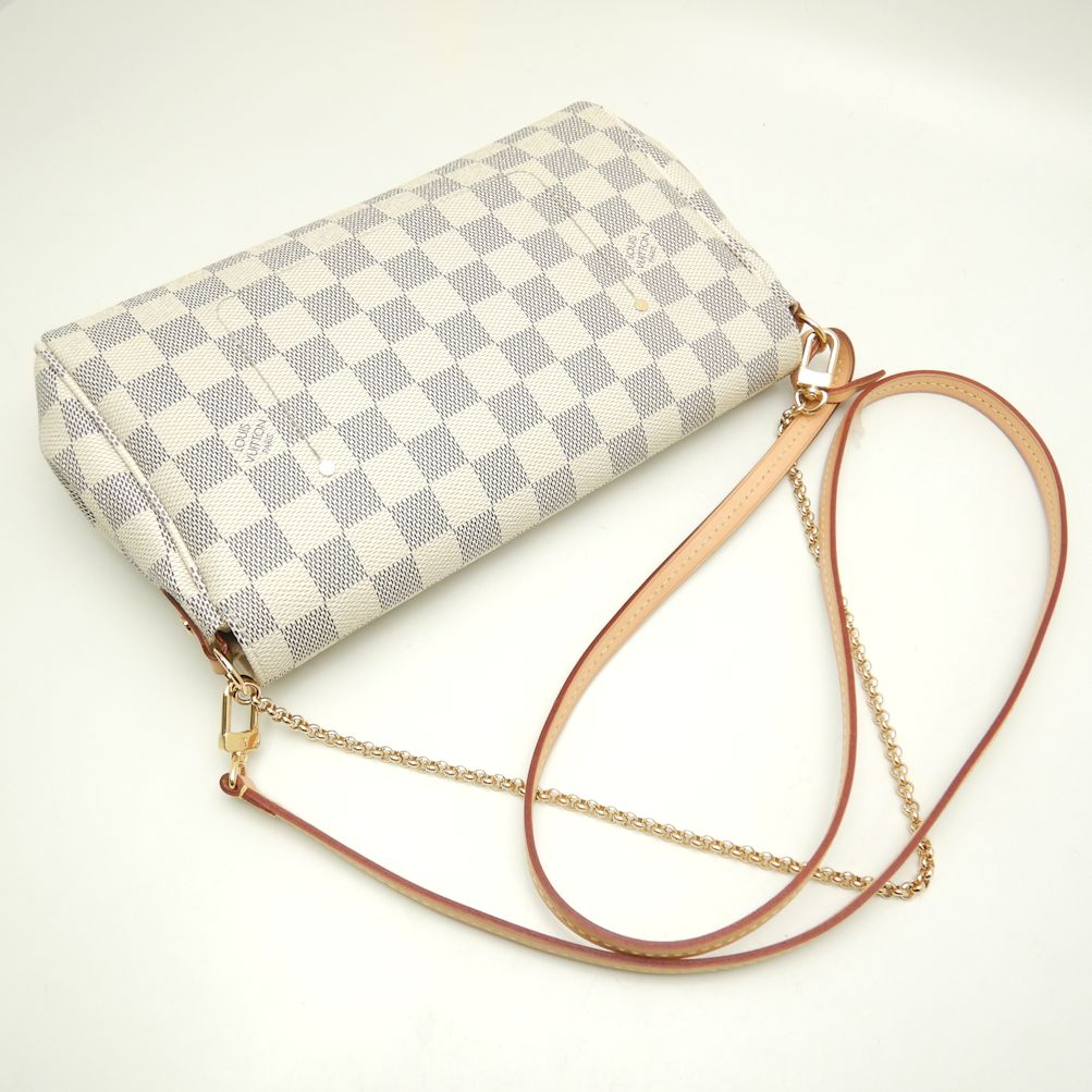 Louis Vuitton Damier Azur Favorite MM 2WAY Bag