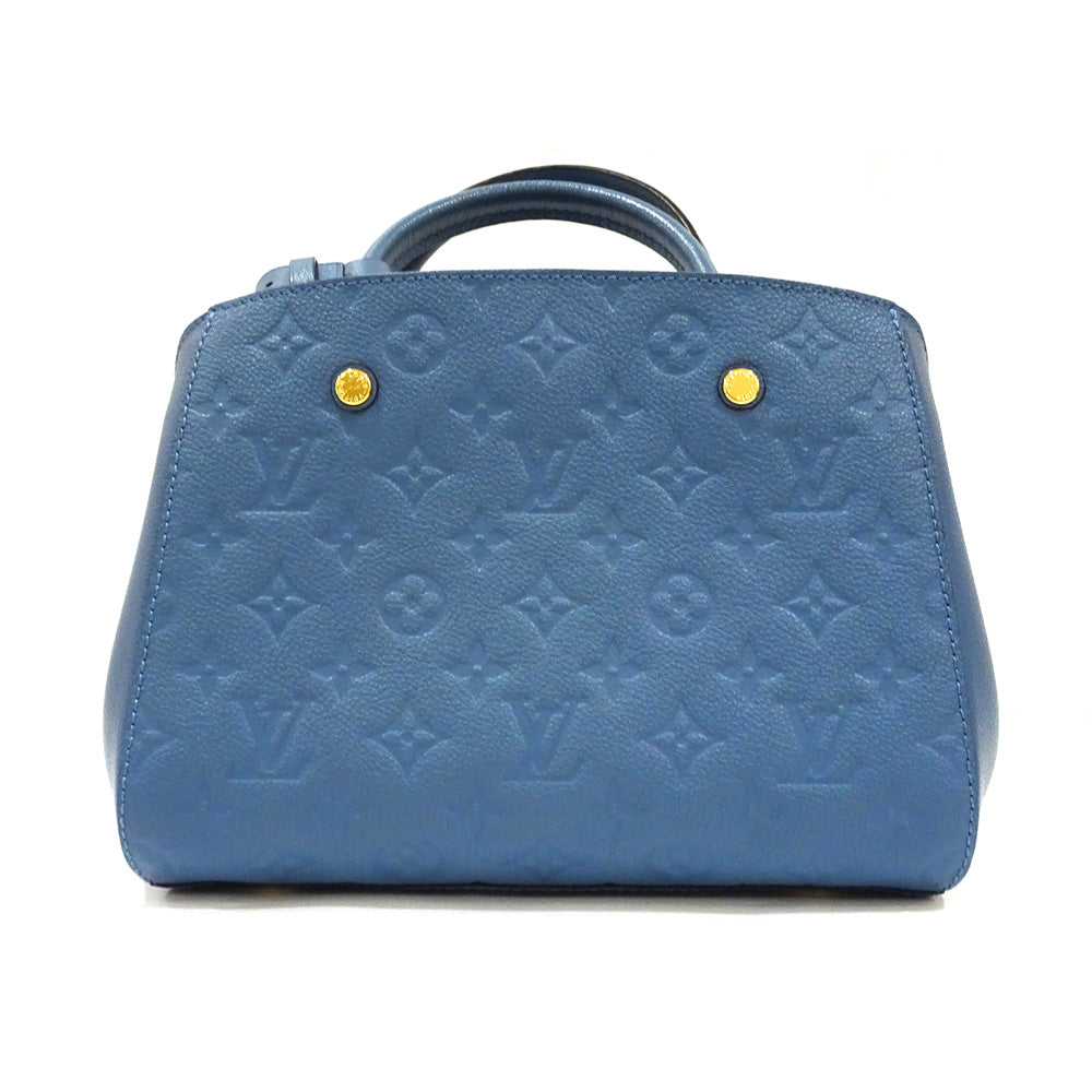 Louis Vuitton Montaigne BB Shoulder Bag Monogram Implant