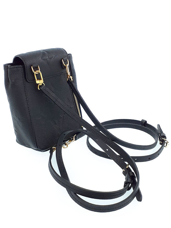 Louis Vuitton Monogram Implant Tiny BackPack Black