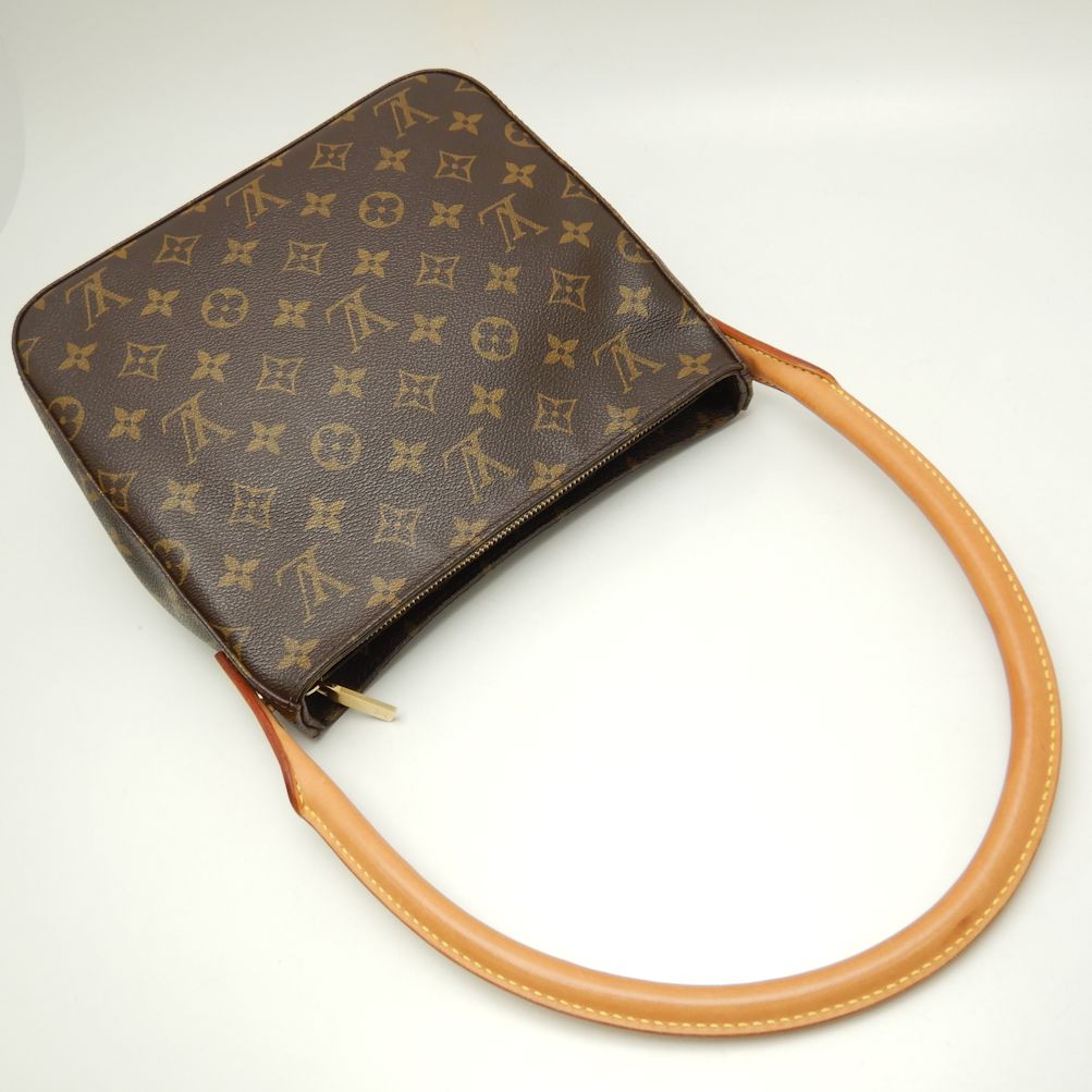 Louis Vuitton Monogram Looping MM Brown Shoulder Bag