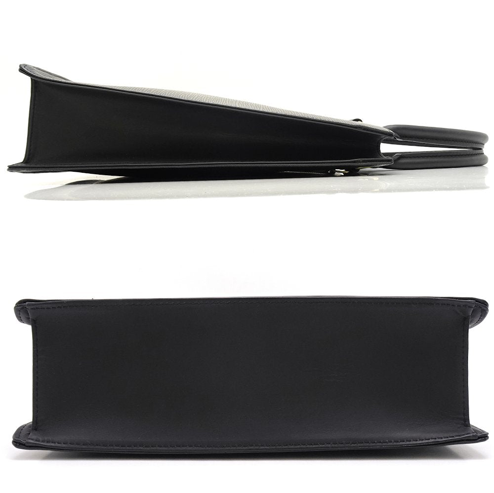 Louis Vuitton Epi Sac Plat Noir Tote Bag Black