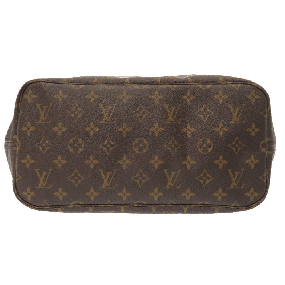 Louis Vuitton Monogram Neverfull MM Tote Bag Brown