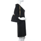 Chanel Jersey Quilted Shopping Tote Black