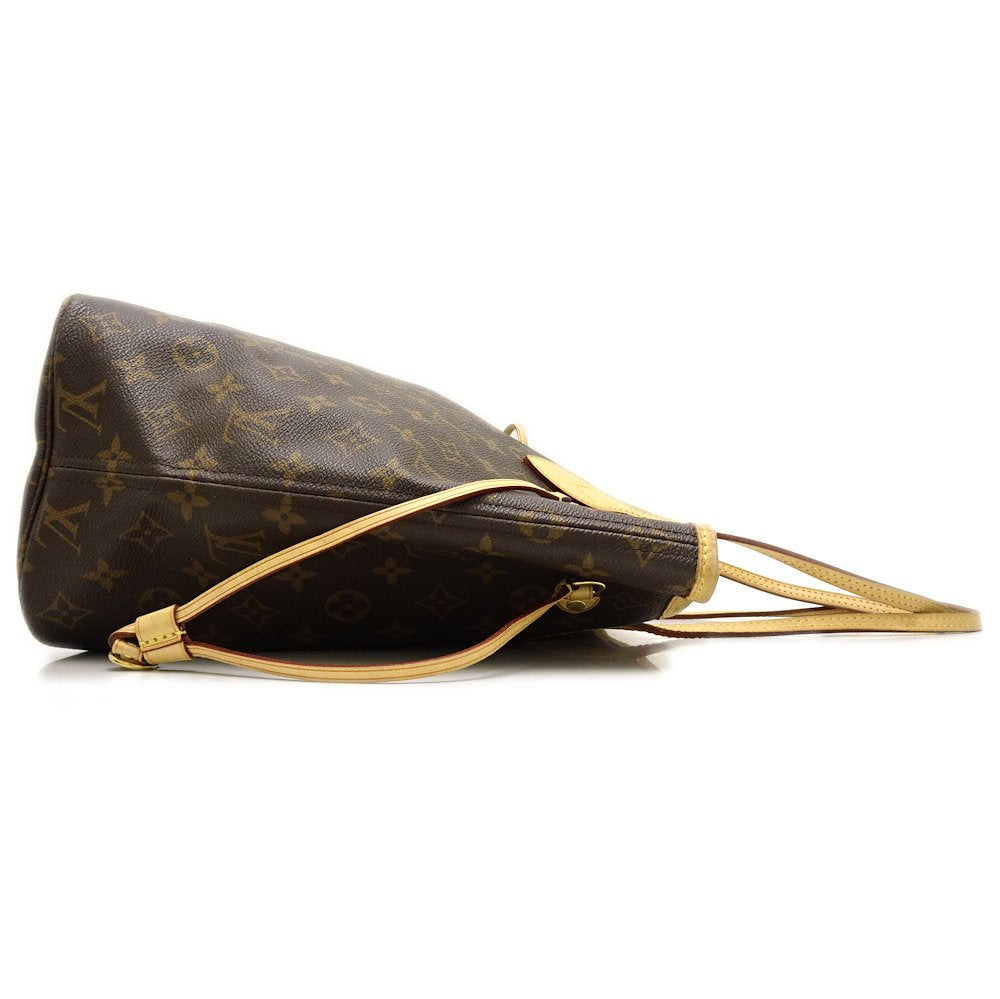 Louis Vuitton Monogram Neverfull MM Brown Tote Bag