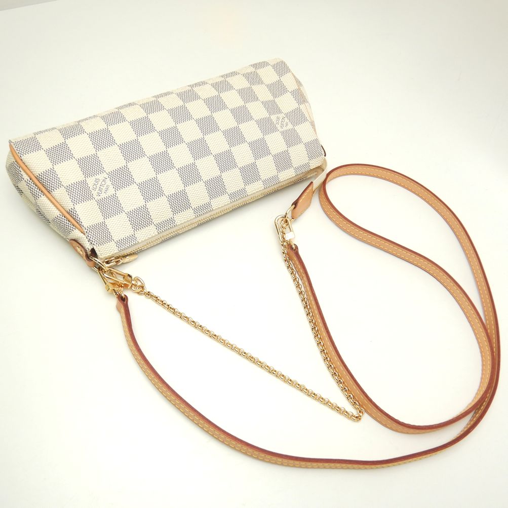 Louis Vuitton Damier Azur Eva 2-Way Bag Crossbody